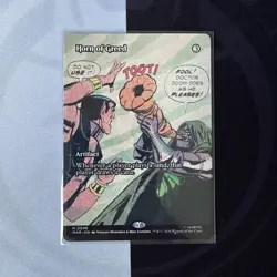 Horn of Greed (Borderless) Marvel Universe Eternal-Legal Regular 0098 - Image 1