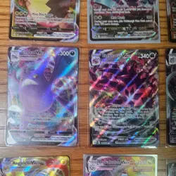 Lot of 9 Pokemon VMAX Cards LP-NM - Image 3
