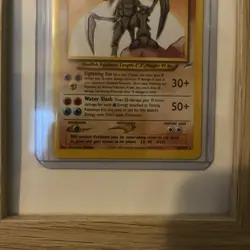 Shining Kabutops Secret Rare Holo 108/105 Neo Destiny Pokemon Card MP / LP - Image 4