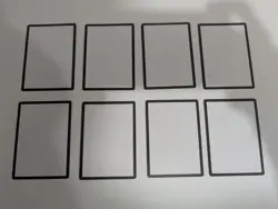 MTG Misprint Error Blank Magic the Gathering Card Quantity: 1 - Image 2