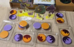 Pokemon Items Pins ,Coins, Dice, Energy Cards Stickers And More - Image 2