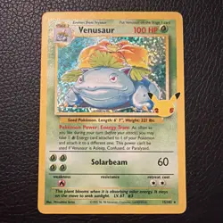 Pokemon TCG Venusaur Holo Rare Card 15/102 Celebrations 25th Anniversary Edition - Image 1