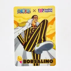 S7799 Borsalino One Piece x Baskin Robbins Clear Card YJ27 - Image 1