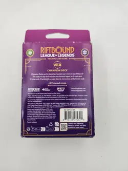 Riftbound League Of Legends Vex Champion Deck UVS Games Starter TCG Card Game - Image 2