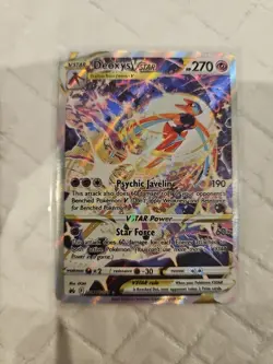 Deoxys VSTAR GG46/GG70 Crown Zenith: Galarian Gallery Holo Card Mint Condition - Image 1