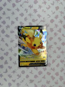 Pikachu V SWSH285 SWSH: Sword & Shield Promo Cards Holo - Image 1
