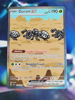 Durant EX 236/191 Sir SV08 Surging Sparks Holo Special Illustration Rare Card - Image 1