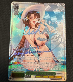 Signed Weiss Schwarz Brown Dust2 BRD/W139-038SP SP Dalvi - Image 1