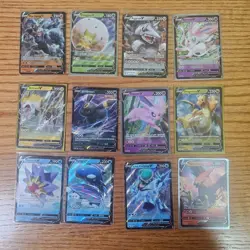 Lot of 12 Pokemon V Cards LP-NM - Image 1