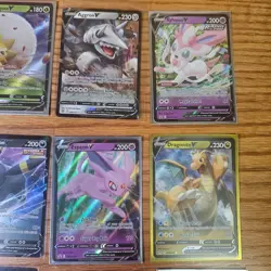 Lot of 12 Pokemon V Cards LP-NM - Image 3