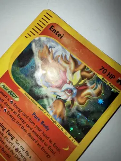 Entei – Aquapolis H8/H32 2002–2003 Holo Rare e-Reader Series HP - Image 3