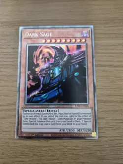 RA05-EN004 Dark Sage : Starlight Rare 1st Edition Mint YuGiOh Card - Image 2