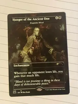 WotC MtG Magic the Gathe Hunger of the Ancient One - Exquisite Blood (R) ( NM - Image 1
