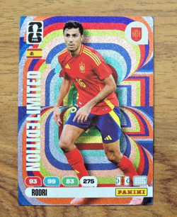Rodri Panini Adrenalyn XL World Cup 2026 Limited Edition Pack Fresh - Image 1