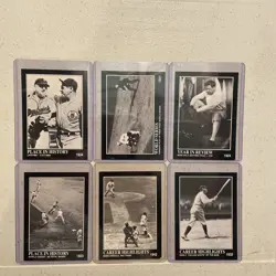 babe ruth card lot Of 11 In Excellent Condition Cards - Image 1