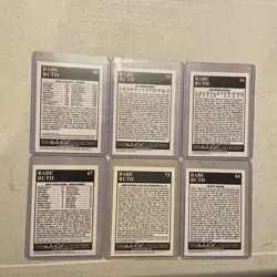 babe ruth card lot Of 11 In Excellent Condition Cards - Image 2