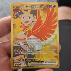 The Pokemon Company Ethan’s Ho-Oh ex 239/182 DR Hyper Rare FA Holo ENG - Image 1
