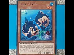 Yugioh! TCG CLICK & ECHO DUNE-EN030 1st Edition Common - Image 1