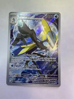 Pokemon Mega Evolution Inteleon Card Illustration Rare 142/132 - Image 1