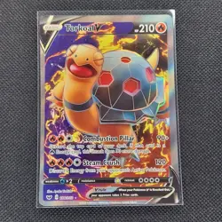 Torkoal V - 188/202 - Ultra Rare - Sword & Shield Base - Pokemon Card - LP - Image 1
