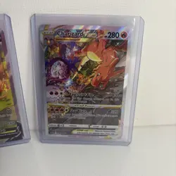 Pokemon Card VSTAR Universe Charizard VSTAR SAR & Charizard V SAR Set s12a - Image 3