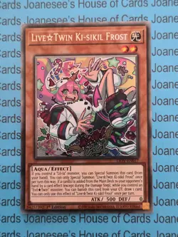 LIOV-EN017 Live☆Twin Ki-sikil Frost Starlight Rare Yu-Gi-Oh Card 1st New NMint - Image 3