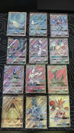 Pokemon TCG Sun & Moon Full Art Foil GX Lot 38 cards - Image 3