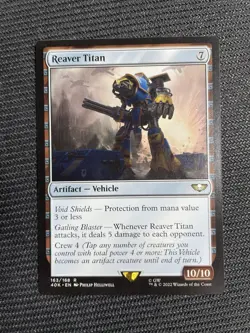 Reaver Titan NM MTG card Universes Beyond: Warhammer 40000 - Reg - Image 1