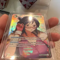 Bandai One Piece Card Game Tashigi OP06-029 OP-06 Alt Art Foil SR 6000 - Image 3