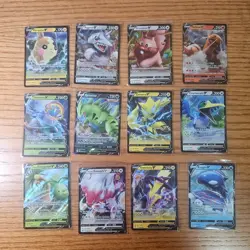 Lot of 12 Pokemon V Cards LP-NM - Image 1