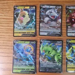 Lot of 12 Pokemon V Cards LP-NM - Image 2