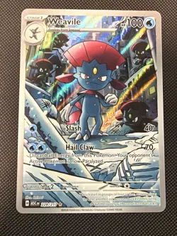 Pokemon TCG 8-Card lot English Holo Lot: Sprigatito ex, Silvally, Weavile etc - Image 5