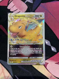 Pokemon Card Dragonite VSTAR Pokemon GO 050/078 Holo Ultra Rare NM/M - Image 1