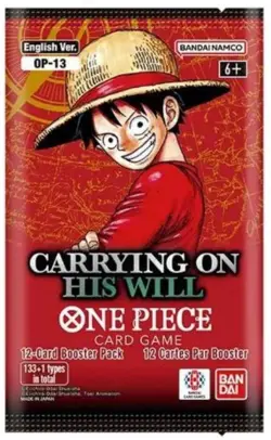One Piece OP-13 Carrying On His Will Booster Pack - Image 1