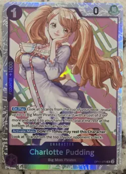 Charlotte Pudding OP11-070 SR | A Fist of Divine Speed | One Piece TCG | English - Image 1
