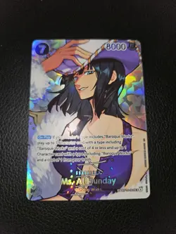 English Ms. All Sunday SP OP14-084 One Piece OP-16 TIME OF BATTLE MINT - Image 1