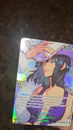 English Ms. All Sunday SP OP14-084 One Piece OP-16 TIME OF BATTLE MINT - Image 2