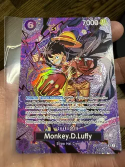 One Piece English ST26-005 Monkey D Luffy SP Special Alternate Art Super Rare - Image 1