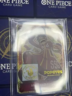 Monkey.D.Luffy✨One Piece Popeyes Louisiana Kitchen✨P-080 Proxy Foil Promo✨ - Image 3