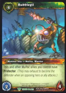 World of Warcraft TCG Bubblegil - Throne of the Tides 184/263 - Image 1