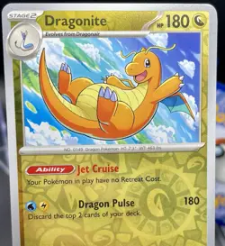 4x Dragonite Holo Lot - Multi Era Unique Art Collector's Lot of Pokemon Cards NM - Image 3