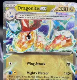 4x Dragonite Holo Lot - Multi Era Unique Art Collector's Lot of Pokemon Cards NM - Image 5