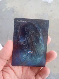MtG Magic Altered Hand Painted Art Card Commission -Lotr SAURON - Image 1