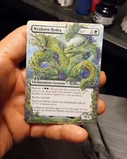 MtG Magic Altered Hand Painted Art Card Commission -Lotr SAURON - Image 3