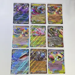 Lot Of 9 EX DOUBLE RARE cards Pitch Black English Unreleased Pokemon Card NM/M - Image 1