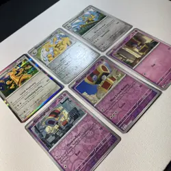 Goldengo & Gimmighoul Pokemon Card Lot of 6 with Holo & Reverse Holos - NM - Image 3