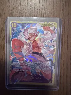 One Piece Card Game OP05-119 Monkey D Luffy Gear 5 SEC English - Image 4