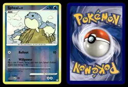 Spheal 102/123 Reverse Holo Common Mysterious Treasures Pokemon Card - Image 1