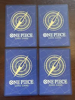One Piece Sanji's Pilaf 4x OP03-056 Blue Event Card English Playset East Blue UC - Image 2