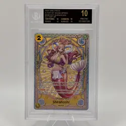 SHIRAHOSHI SP - BGS BLACK LABEL 10 - OP11 EB01-057 - A FIST OF DIVINE SPEED - Image 1